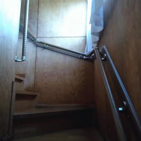 個人宅手すり取付工事(Stair Handrail for residence)